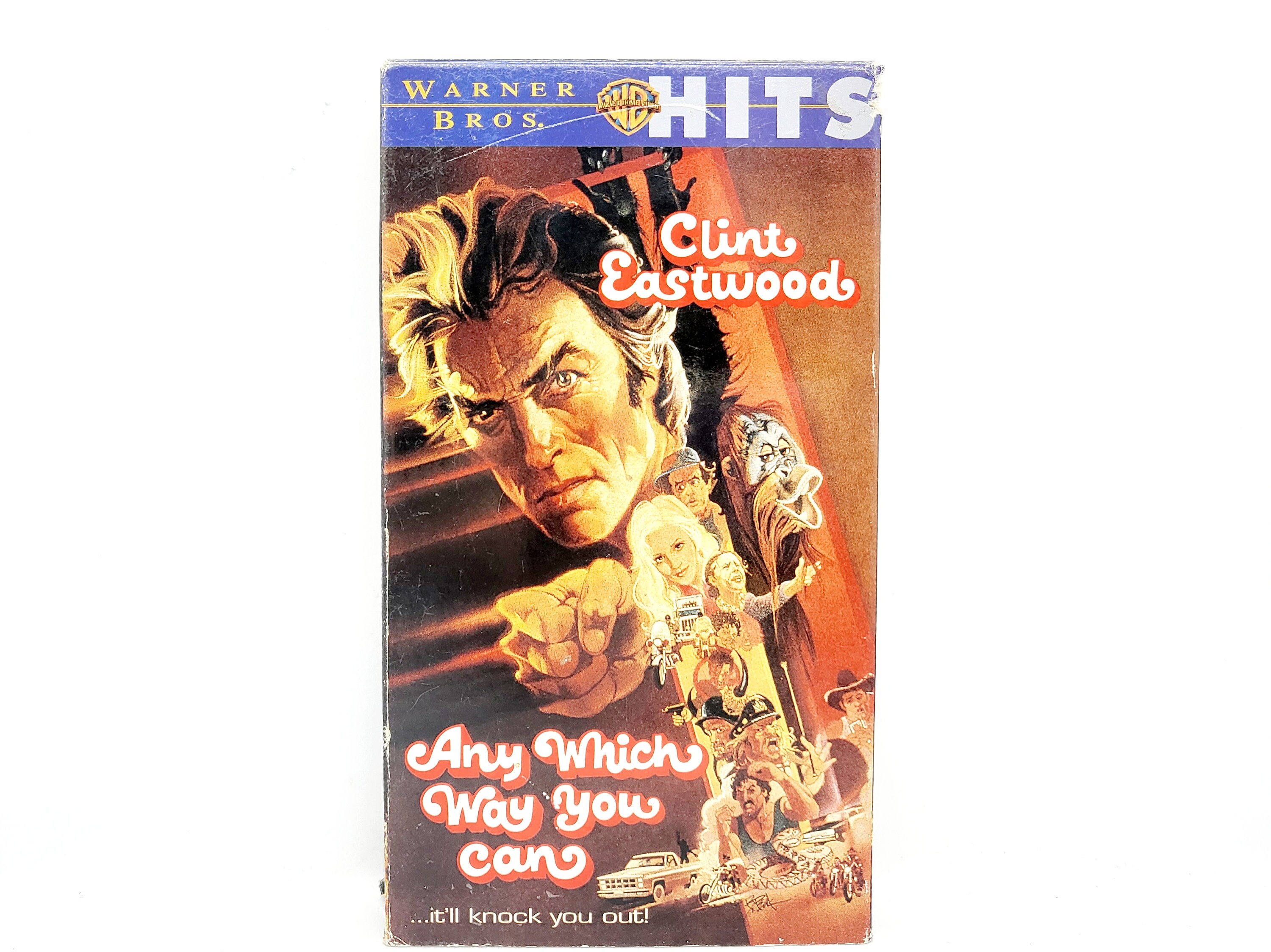 Any Which Way You Can VHS Clint Eastwood Klassieke film 1980 klassieke film  zeldzame vintage video ZELDZAME 1998 release - Etsy België, image size:3000x2247