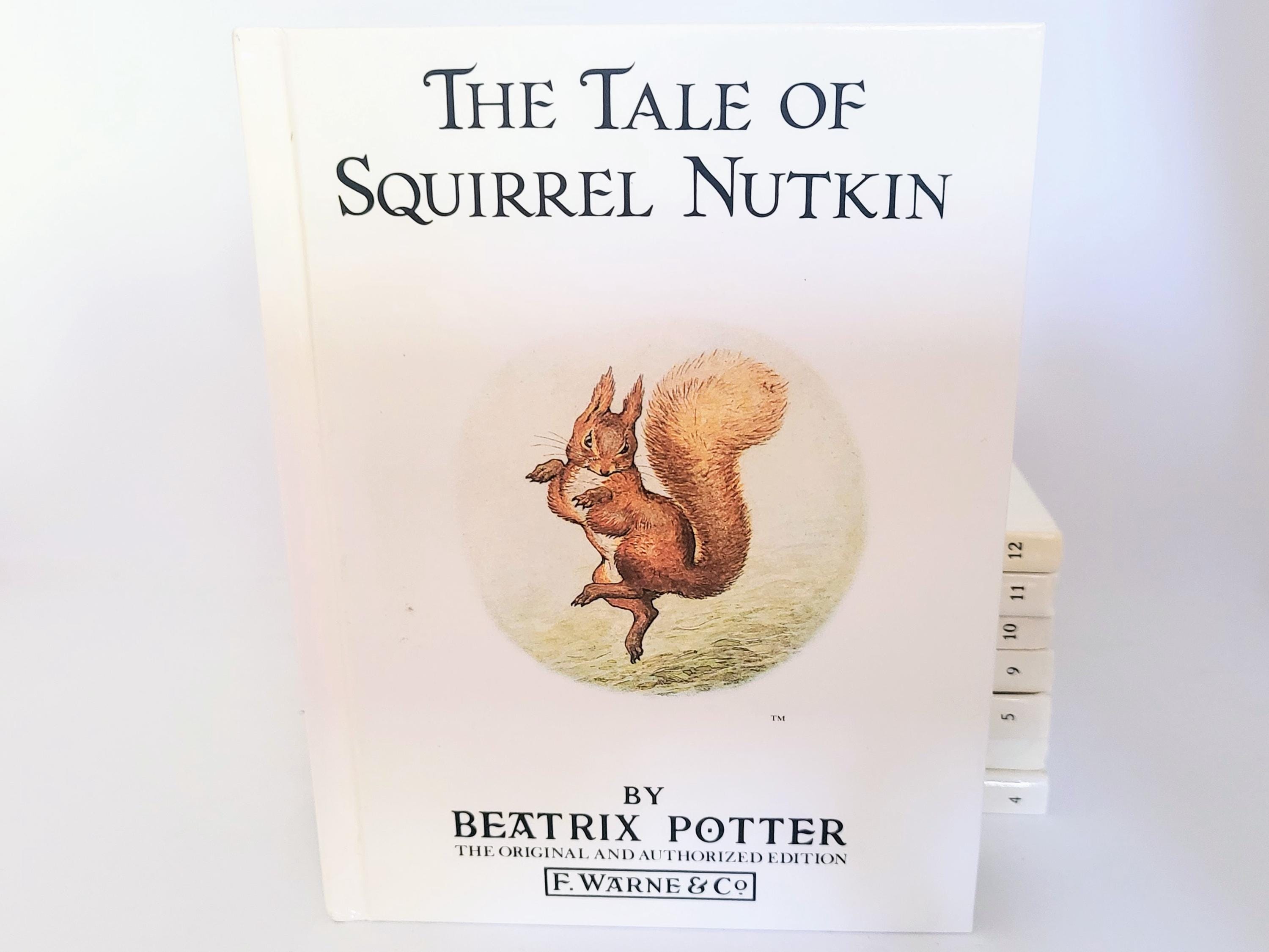 The Peter Rabbit Library Beatrix Potter Children's Books Set of 8 Squirrel Nutkin Flopsy Bunnies more Frederick Warne 1987 Partial RARE