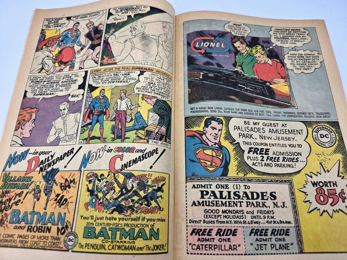 Jimmy Olsen Superman's Pal Comic No 97 Leo Dorfman Pete Costanza Very Good Condition DC Comic RARE First Edition Ungraded, photo 4 of 5