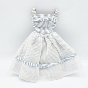 barbie movie blue and white dress Unveiling The Most Glamorous Barbie Movie Looks