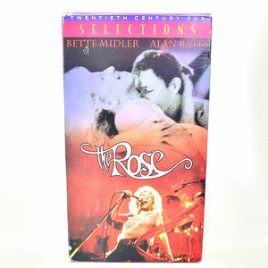 The Rose VHS Bette Midler 1979 Movie Vintage Video (1990 Release) RARE