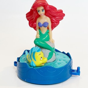 Ariel the Little Mermaid Disney McDonalds Happy Birthday Happy Meal 1994 Vintage McDonalds Toy Parade 90s Float NIP New in Package