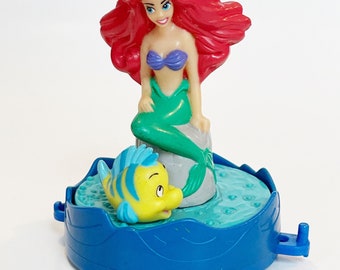 Ariel the Little Mermaid Disney McDonalds Happy Birthday Happy Meal 1994 Vintage McDonalds Toy Parade 90s Float NIP New in Package