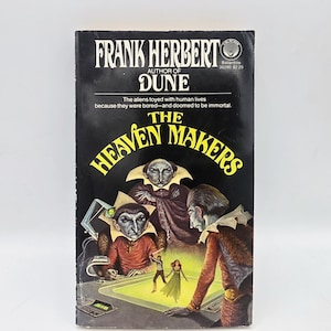 The Heaven Makers by Frank Herbert Vintage SciFi paperback book 1968 Ballantine Books 4th Printing Very Good Condition RARE