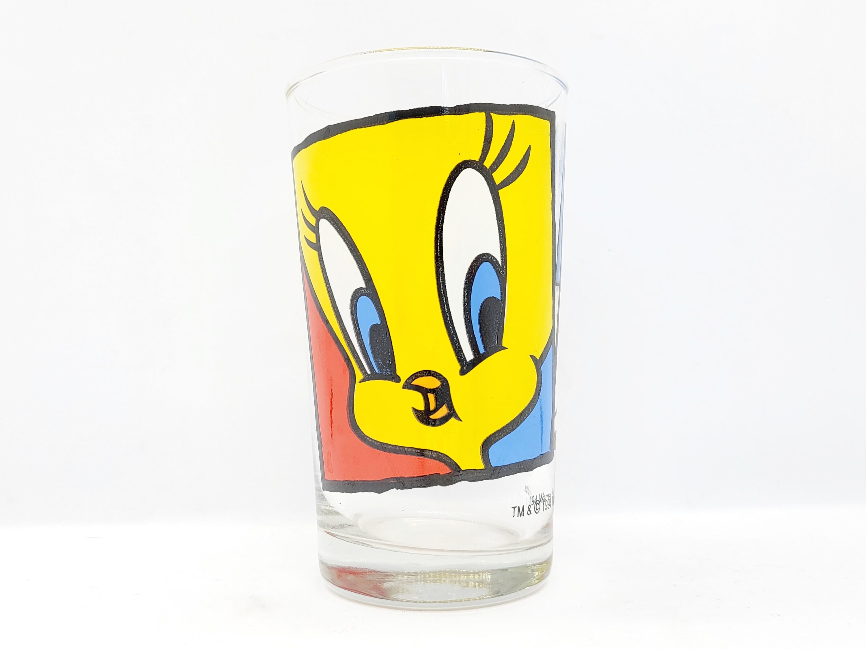 Tweety Bird Sylvester the Cat Vintage Looney Tunes Glass 1994 Warner  Brothers Cartoon Character Drinking Glass Barware - Etsy