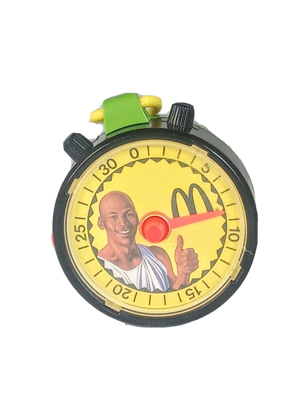 McDonald's 時計 Vintage McDonalds Mc Kids Watch 90s Gold Tone Case Blue Red