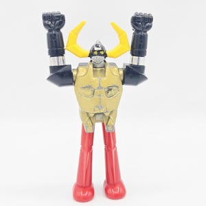 Vintage SHOGUN Warriors 4 inch Action Figure GAIKING No 2514 Mattel 1977 70s Cartoon RARE Japan Metal Diecast Toy Collectible Mecha Robot