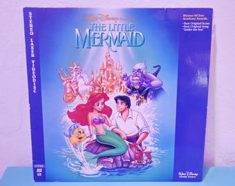 The Little Mermaid (1989) - Extended Play - 1989 Laserdisc LD Movie Vintage Disney 80s RARE Format Extended Play