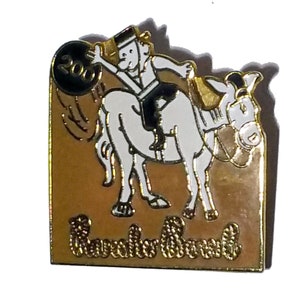 Rancho Bowl 200 Enamel Pin Bowling Tournament Western Theme Button Tie Tack