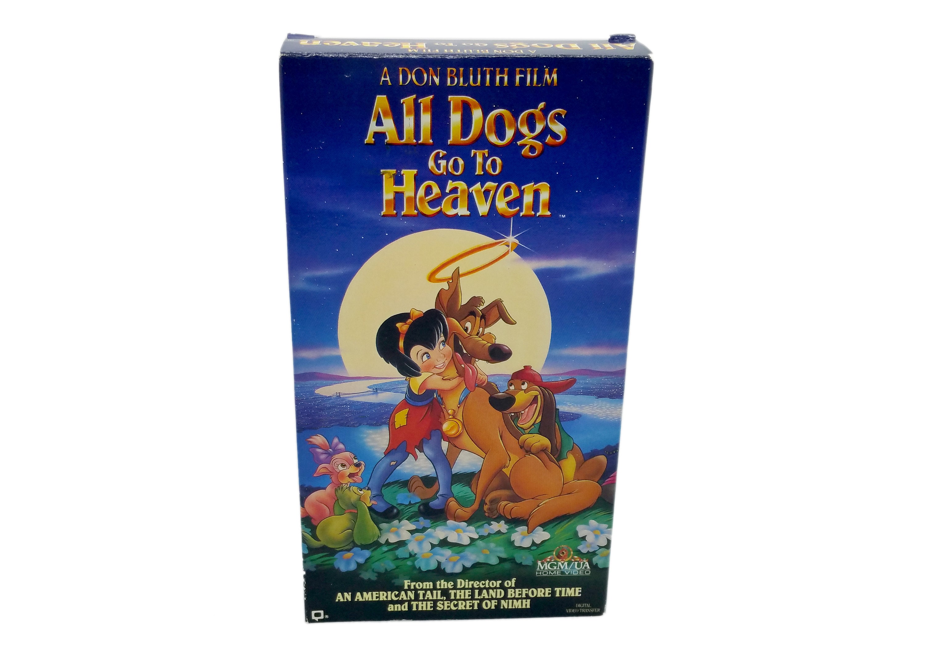 All Dogs Go the Heaven VHS Don Bluth Animation 80s Rare | Etsy