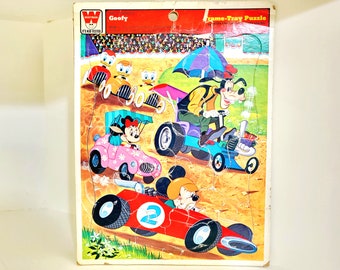 ヴィンテージ 200ピース ウォルトディズニー グーフィー ミッキー