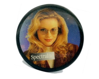 Vintage Spectralite Transitions Lenticular 3D Button Amazing 90s Day to Night Glasses Promo Pin