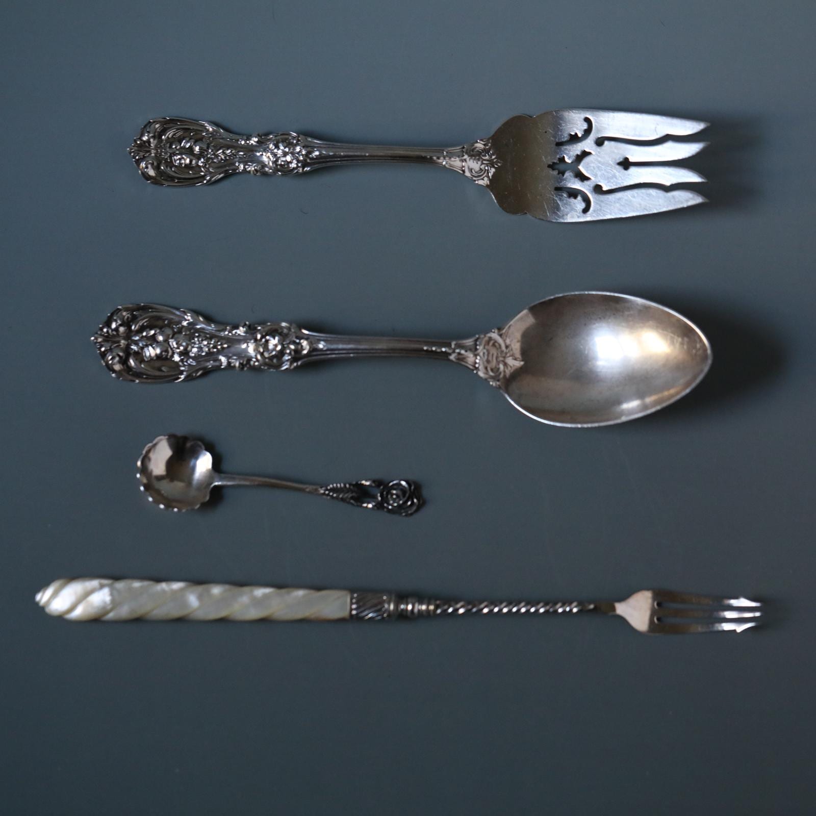 Reed and barton sterling fork - Etsy 日本