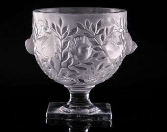 Ｒ145 ラリック シルヴィー フラワーベース 鳥 フロステッド R145 ラリック シルヴィー フラワーベース 鳥 フロステッド - メルカリ