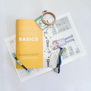 Stitch People Basics - Een beginnershandleiding voor het ontwerpen van uw eigen aangepaste kruissteekportret van mensen