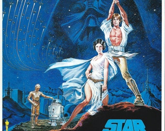 Star Wars (A New Hope) Chirashi Poster