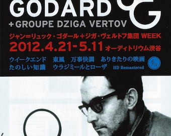 Jean-Luc Godard Chirashi Poster