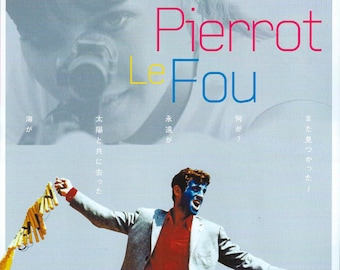 Pierrot le Fou Chirashi Poster