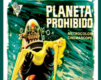 PLANETA PROHIBIDO (Forbidden Planet) (Magnet)