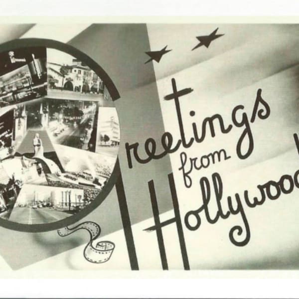 Salutations d'Hollywood (carte postale)