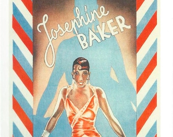 Josephine Baker (Postcard)
