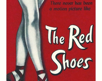 The Red Shoes Postcard