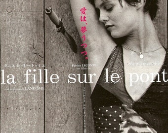 Girl on the Bridge Chirashi Poster