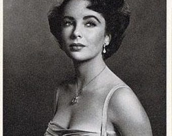 Elizabeth Taylor (1948) Postcard