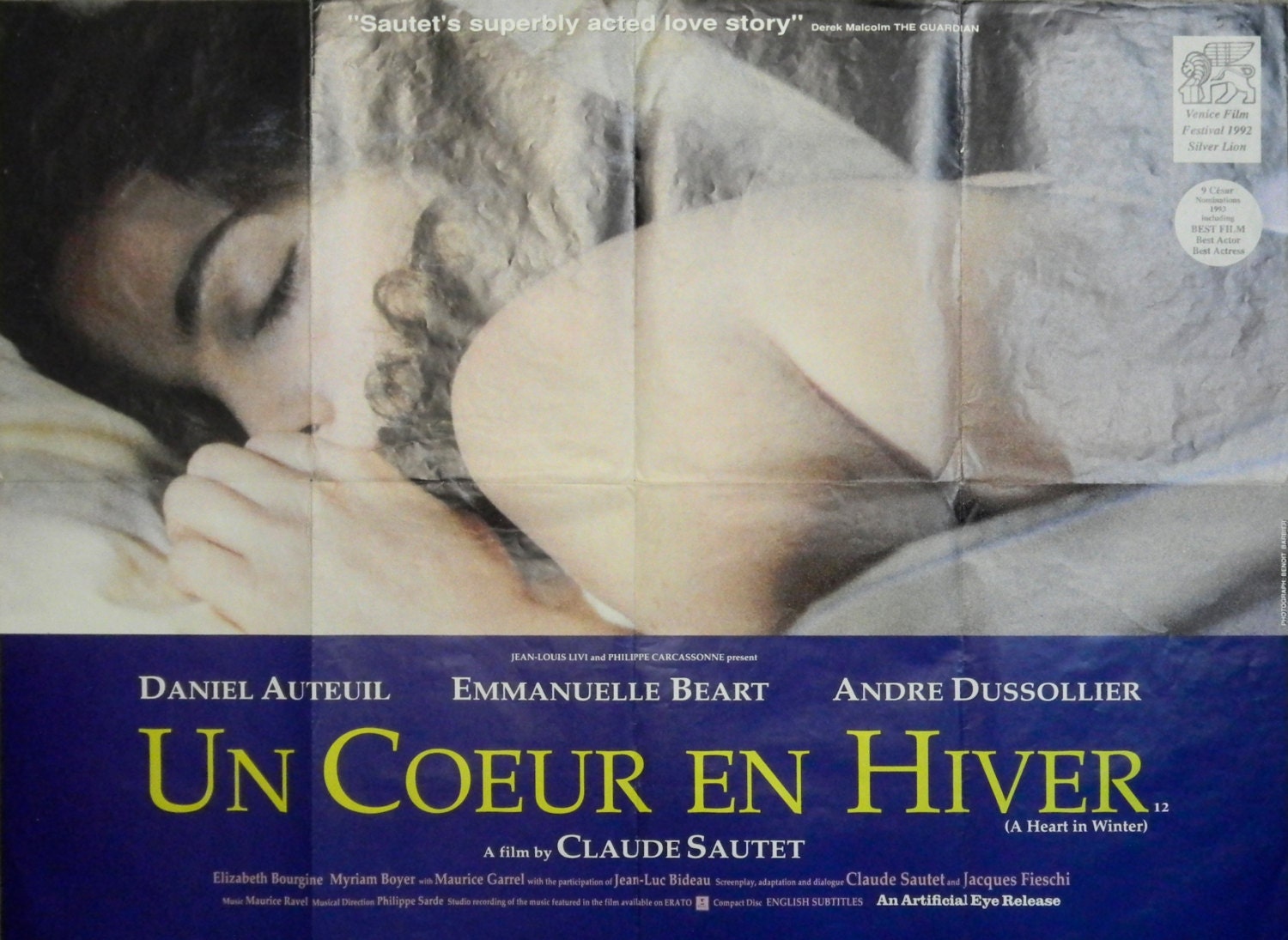 Un coeur en hiver 1992 sex scene