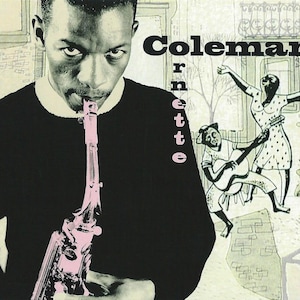 Ornette Coleman carte postale 4x6