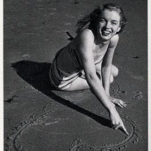 Carte postale Marilyn Monroe 4 x 6