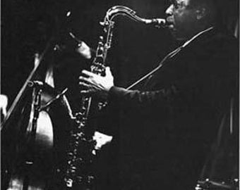John Coltrane Postcard