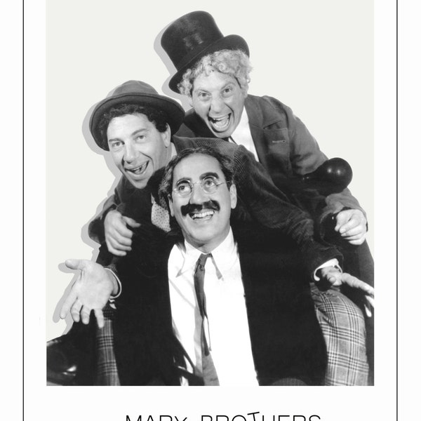 Marx Brothers (Medium Poster)