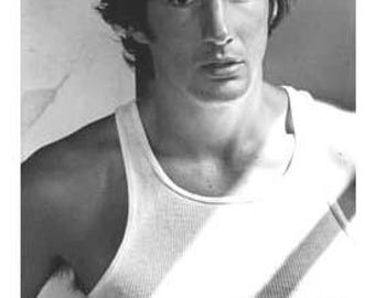 Richard Gere (Tight View), San Bernardino 1977 Postcard