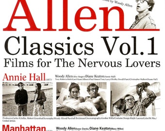 Woody Allen Chirashi Poster