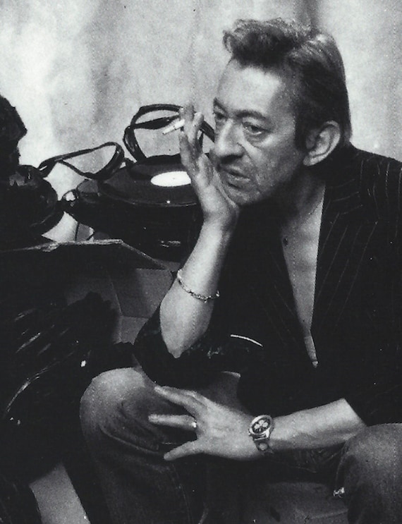 Serge Gainsbourg 4x6 Postcard - Etsy