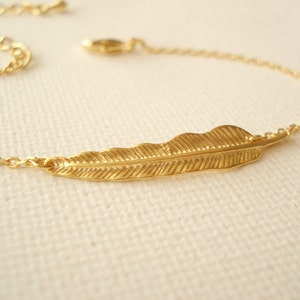 Gold Leaf Bracelet...Layering bracelet, adjustable simple everyday wear, wedding, best friend, sorority,  bridesmaid gift