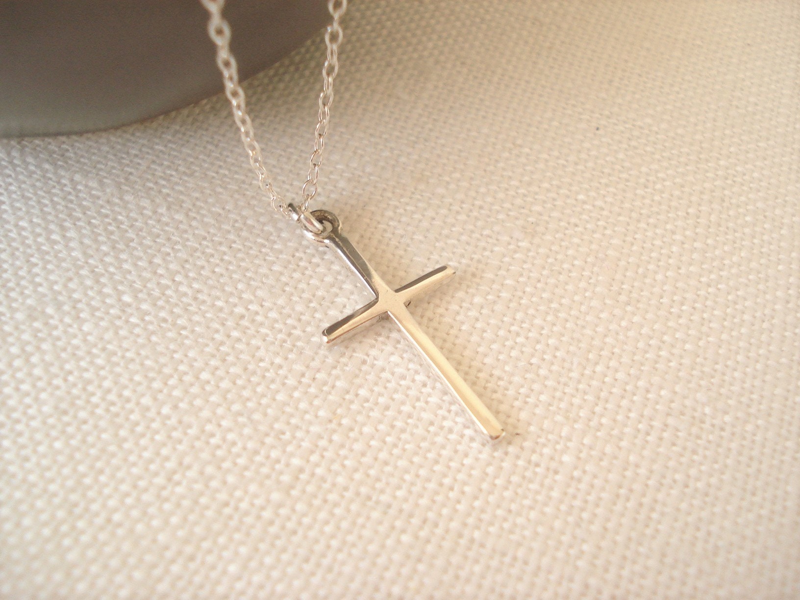 ネックレス・ペンダント TATIANA Silver 925 Clear Cross Pendant NecklaceNZ1145 il_fullxfull.1608707399_7aqt.jpg