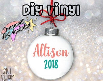 Ornament Vinyl Etsy