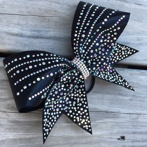 Beach Rhinestone Cheer Bow