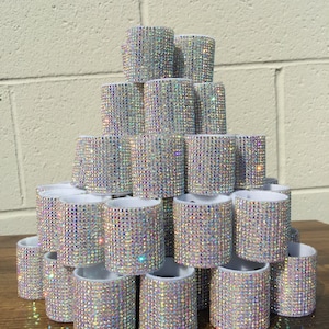 Strass-Haarspange, Cheer Cuff, Pferdeschwanz Wrap, Pferdeschwanz Manschette, Tanz Pferdeschwanz Manschette. Auch in anderen Farben und Größen erhältlich.