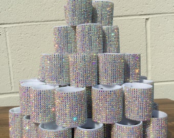 Strass Haar Manschette, Cheer Manschette, Pferdeschwanz Wrap, Pferdeschwanz Manschette, Tanz Pferdeschwanz Manschette. In anderen Farben und Größen erhältlich.