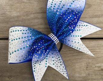 Brona Rhinestone Cheer Bow