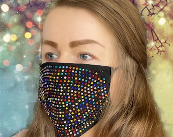 Strassmask / Tvättbar / Dammmask / Ansiktsmask för vuxna / Ansiktsmask för ungdomar