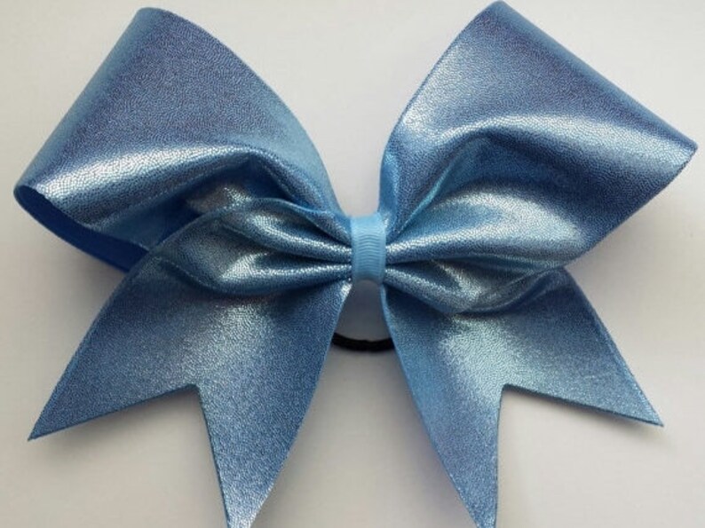 Carolina Blue Cheer Bow image 1