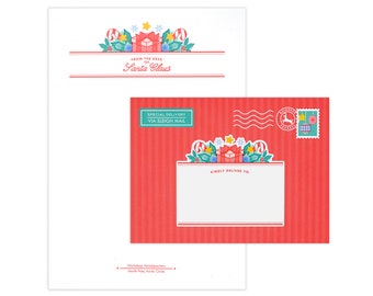 Santa Letterhead Stationery Set