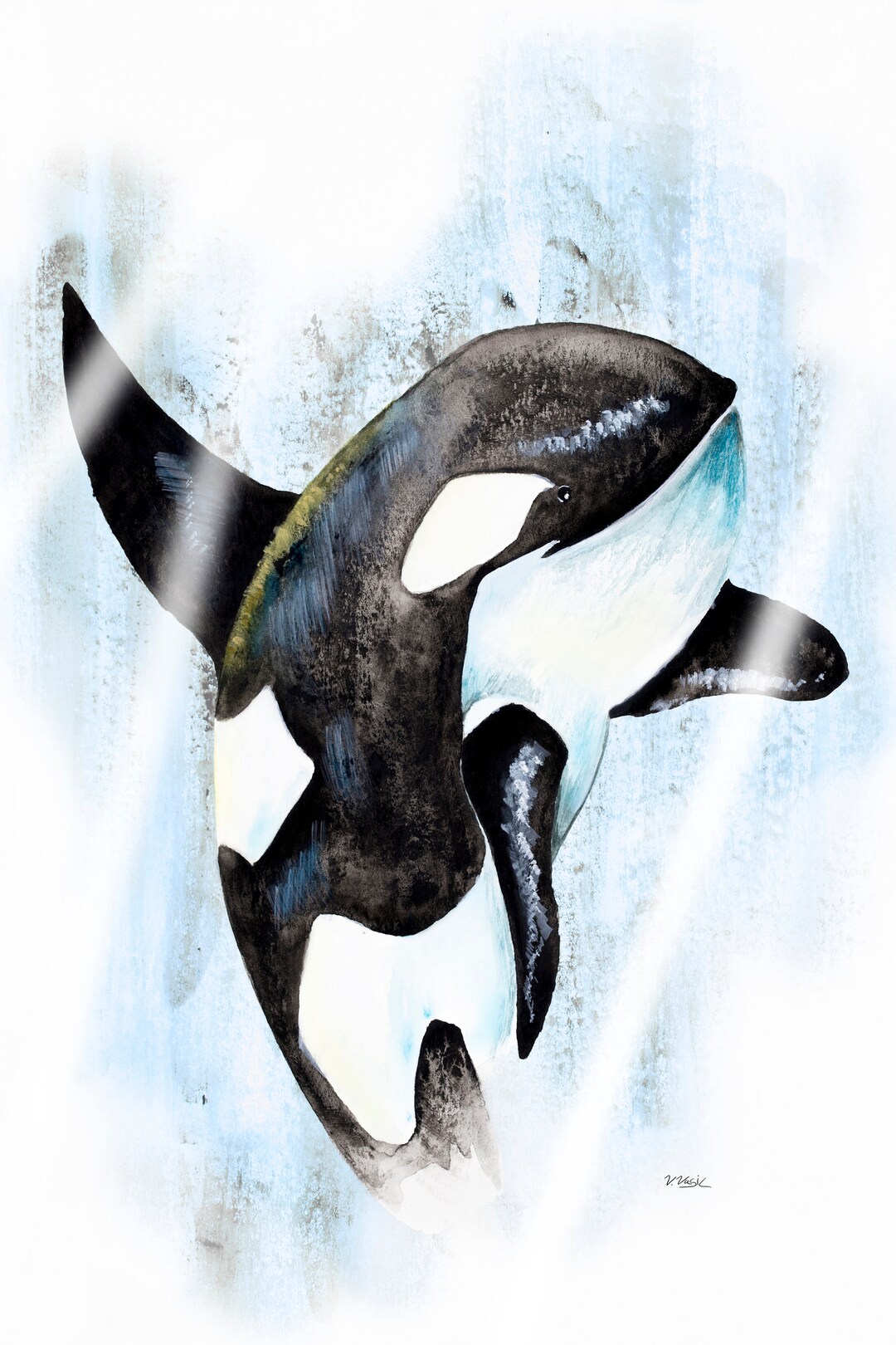 Orcakiller Whale by Vasil - Etsy