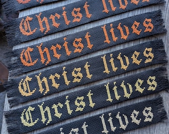 Christian handmade bookmarks.
