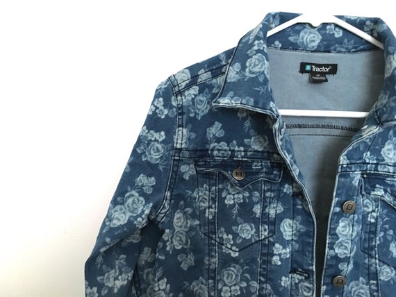 ジャケット・アウター Tostalgic floral denim jacket 2way floral jacket / floral | Tostalgic Clothing