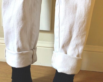 Vintage jordache high waisted ivory white jeans